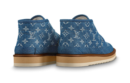 LOUIS VUITTON x Nigo Cosy Ankle Boots 'Denim Monogram' 1A81GM