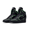 (WMNS) Nike Dunk High 'Black Green' 705488-001