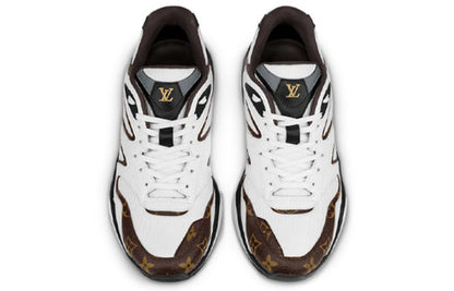 LOUIS VUITTON Trail Sneakers 'White with Monogram Deco' 1A810D