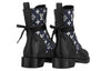 (WMNS) LOUIS VUITTON LV Metropolis Flat Ranger Boots 'Black with Denim Monogram' 1A9RPZ