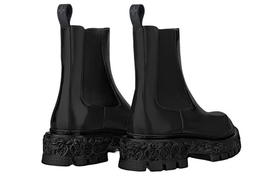 LOUIS VUITTON LV Baroque Chelsea Boots 'Black' 1AAZ40