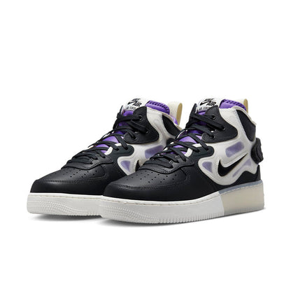 Nike Air Force 1 Mid React 'Off Noir Action Grape' DQ1872-001