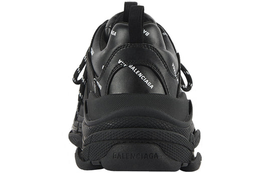 Balenciaga Triple S Sneaker 'Allover Logo - Black' 536737W2FA11090