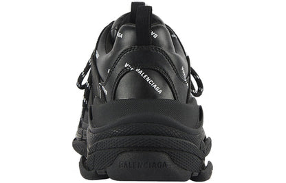 Balenciaga Triple S Sneaker 'Allover Logo - Black' 536737W2FA11090
