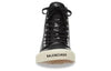 (WMNS) Balenciaga Paris High Top Sneakers 'Black Leather and White Rubber' 688756W3RCA1090