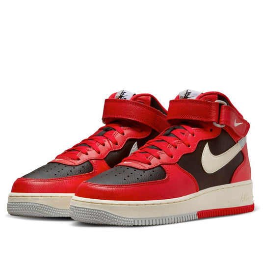 Nike Air Force 1 Mid LV8 'Split Black Red' DZ2554-001