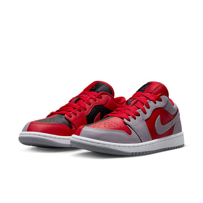 (WMNS) Air Jordan 1 Low SE 'Split - Gym Red Cement Grey' DR0502-600
