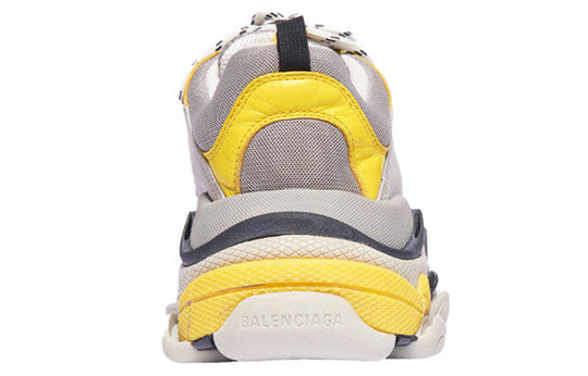 Balenciaga Triple S Sneaker 'Yellow Grey' 2019 536737W09OH7074