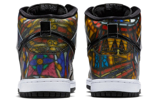 Nike x Concepts SB Dunk High 'Stained Glass Black' 313171-606(S-BOX)