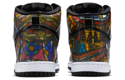 Nike x Concepts SB Dunk High 'Stained Glass Black' 313171-606(S-BOX)