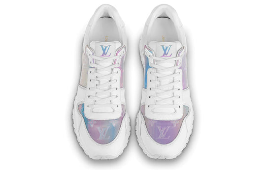 LOUIS VUITTON Run Away Sneakers 'White with Transparent Monogram' 1A7WF7
