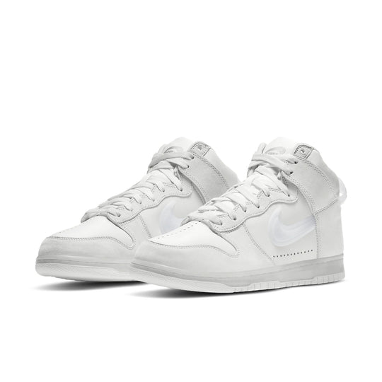 Nike x Slam Jam Dunk High 'White Platinum' DA1639-100