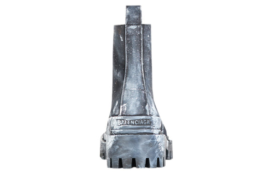 Balenciaga Strike Boots 'Grey Silver' 670633W2DY21090