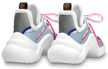 (WMNS) LOUIS VUITTON LV Archlight Sports Shoes Pink/White/Blue 1A65K6