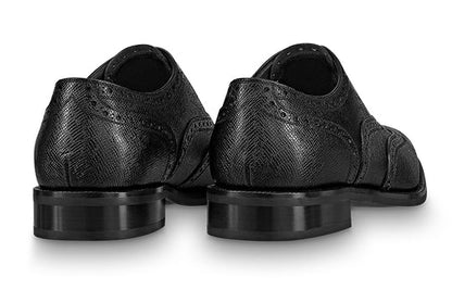 LOUIS VUITTON Graduate Richelieu Shoes 'Black' 1A8IZI