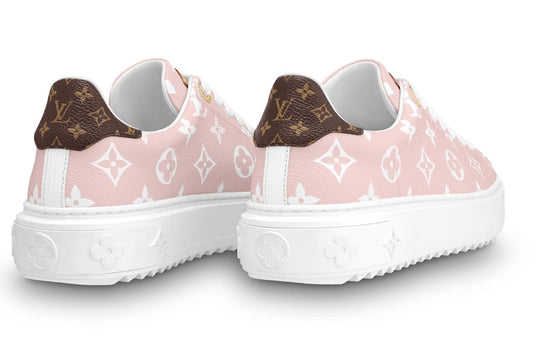 (WMNS) Louis Vuitton Time Out Sneaker 'Pink Monogram' 1A5U0X