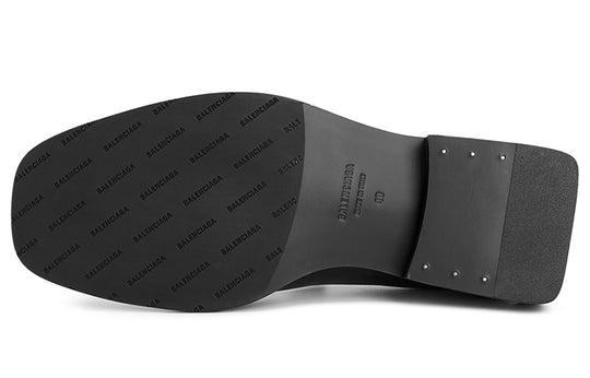 Balenciaga Coin Rim Loafers 'Black' 615723WA72L1000
