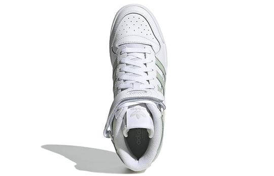 (WMNS) adidas Originals FORUM Mid 'White Linen Green' GX4578