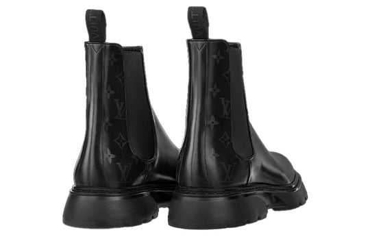 LOUIS VUITTON LV Bold Chelsea Boots 'Black' 1A9FE1