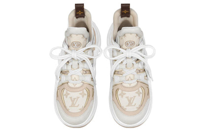 (WMNS) LOUIS VUITTON LV Archlight Sneakers 'Beige Monogram Gold' 1ABHQ5