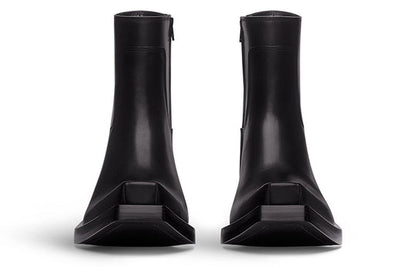 Balenciaga Santiago Booties 'Black Matte Calfskin' 745530WBDO01000