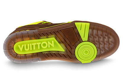 LOUIS VUITTON Trainers 'Neon Yellow with Brown' 1A8Z6I