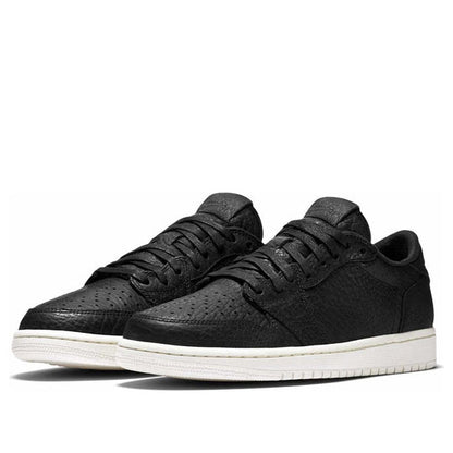 Air Jordan 1 Low OG 'No Swoosh Pack Black' 848775-005