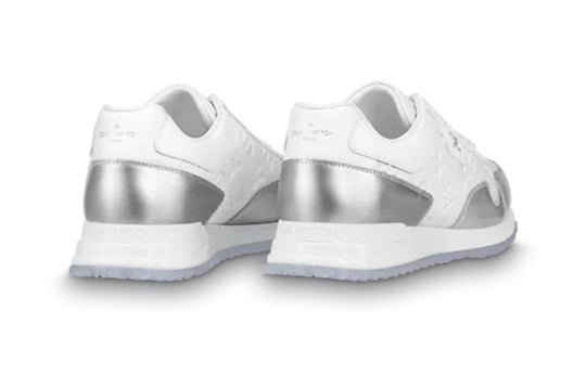 LOUIS VUITTON Run Away Sneakers 'White Monogram with Silver' 1A8V4K