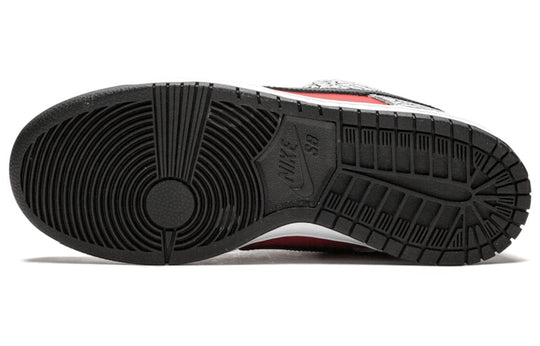 Nike x Supreme SB Dunk Low Premium 'Red Cement' 313170-600