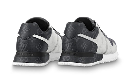 LOUIS VUITTON Run Away Sneakers 'White Monogram Ice and Dark Gray Monogram' 1A8UZJ