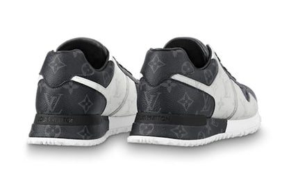 LOUIS VUITTON Run Away Sneakers 'White Monogram Ice and Dark Gray Monogram' 1A8UZJ