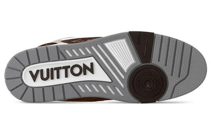 LOUIS VUITTON LV Trainer 'Moka Brown Monogram Flower' 1ACD7K