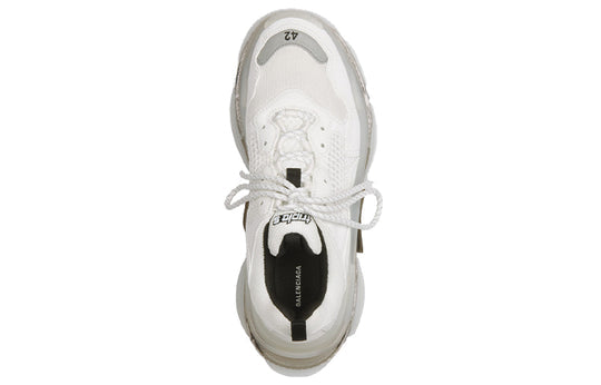 Balenciaga Triple S Sneaker 'Clear Sole - White Grey' 541624W2GS19012