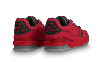 LOUIS VUITTON LV Men's Trainer Sports Shoes Red 1A5PYW