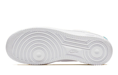 (WMNS) Nike Air Force 1 Low SE 'White Light Blue Fury Topaz Gold' AA0287-105