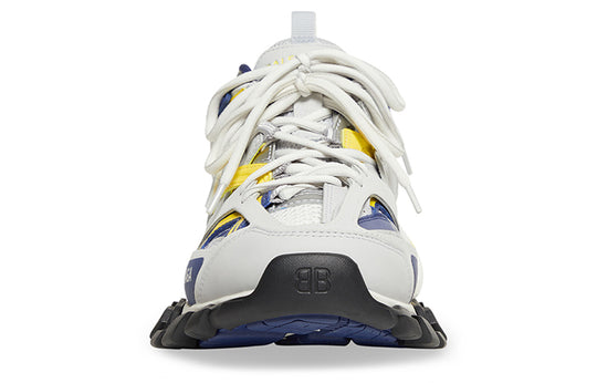 Balenciaga Track Sneaker 'White Dark Blue Yellow' 542023W3AC49471