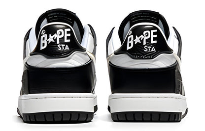 A BATHING APE Sk8 Sta 'Black Beige' 1I70-191-006-BLACK