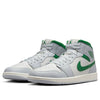 Air Jordan 1 Mid 'Summit White Lucky Green' DQ8426-142