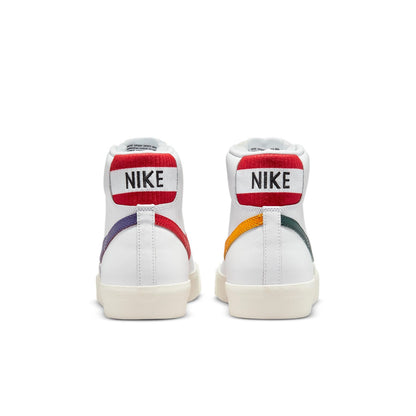 NikeBlazer Mid '77 Vintage 'Mismatched Basketball Leather Swooshes White'
