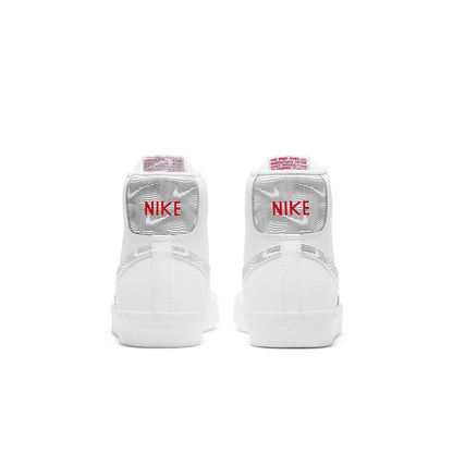 Nike(GS)  Blazer Mid '77 'White Logo Print'