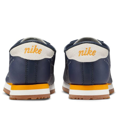 Nike(WMNS)  Cortez Leather 'Midnight Navy Bright Ceramic Gum'
