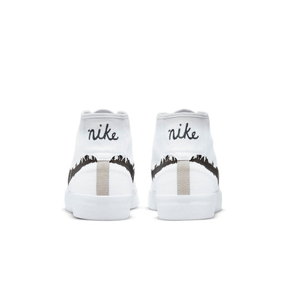 NikeBlazer Court Mid Premium SB 'White Black'
