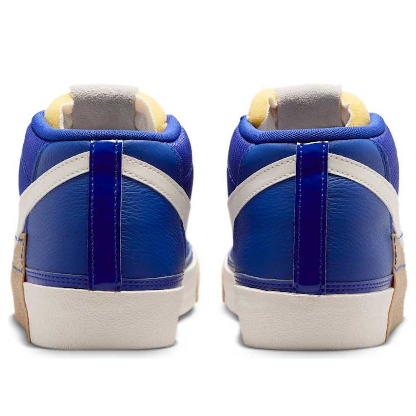 NikeBlazer Low Pro Club 'Deep Royal Blue Gum Light Brown Metallic Gold Pale Ivory'