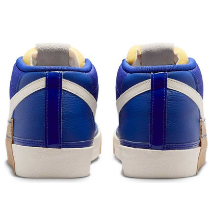 NikeBlazer Low Pro Club 'Deep Royal Blue Gum Light Brown Metallic Gold Pale Ivory'