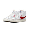 NikeBlazer Mid '77 'White Sail Gym Red'