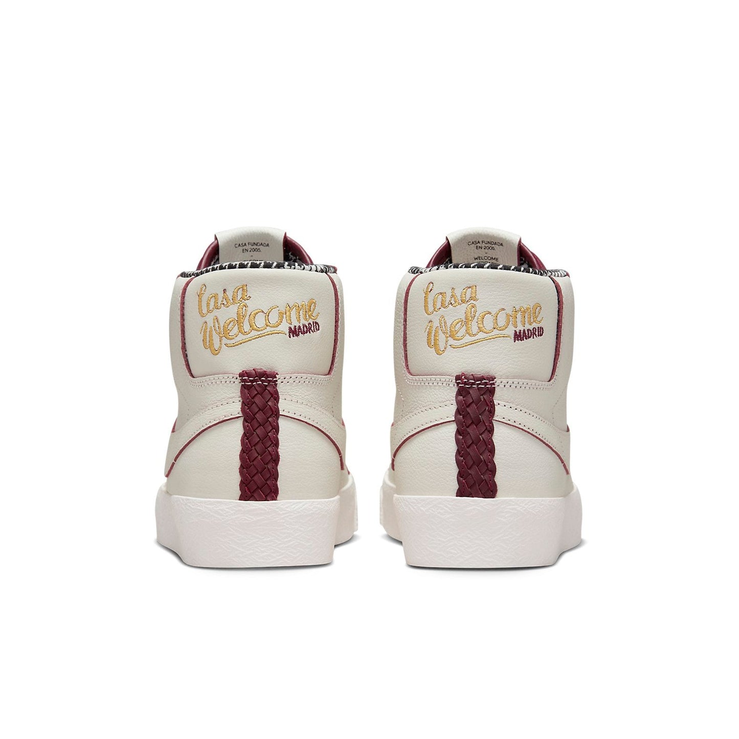 Nikex Welcome Skateboarding Zoom Blazer Mid SB 'Casa Welcome Madrid'
