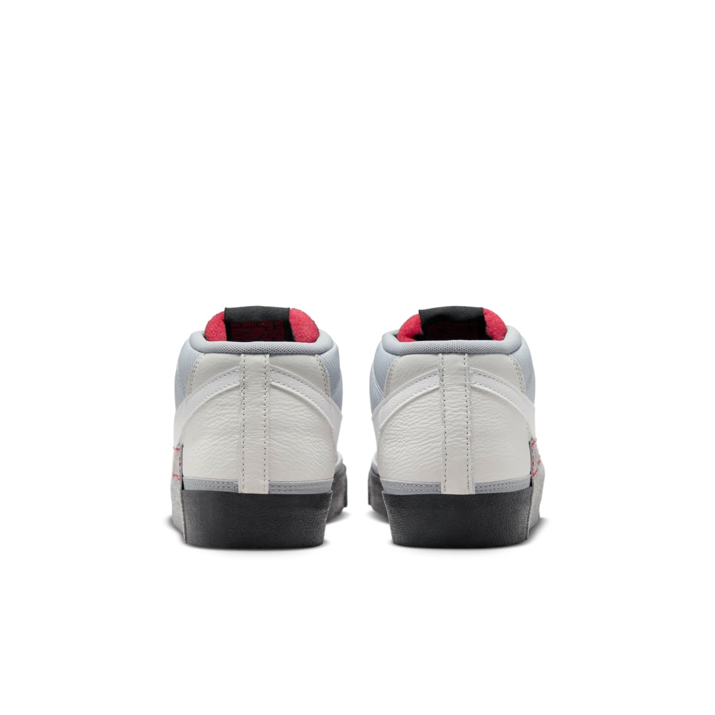 NikeBlazer Low Pro Club 'Wolf Grey University Red'