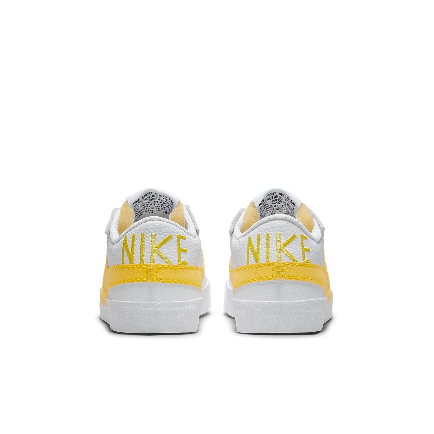 NikeBlazer Low Jumbo 'White Vivid Sulfur'