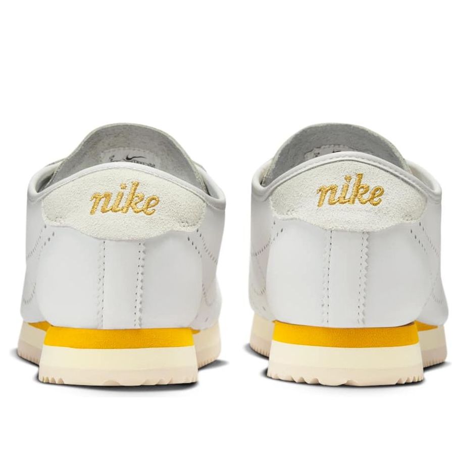 Nike(WMNS)  Cortez 'White Bronze Perforated Swoosh'