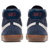 NikeBlazer Mid Mid Tops Retro Skateboarding Shoes Navy Blue